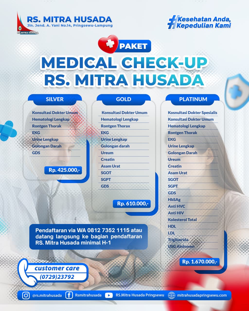 PAKET MEDICAL CHECK UP