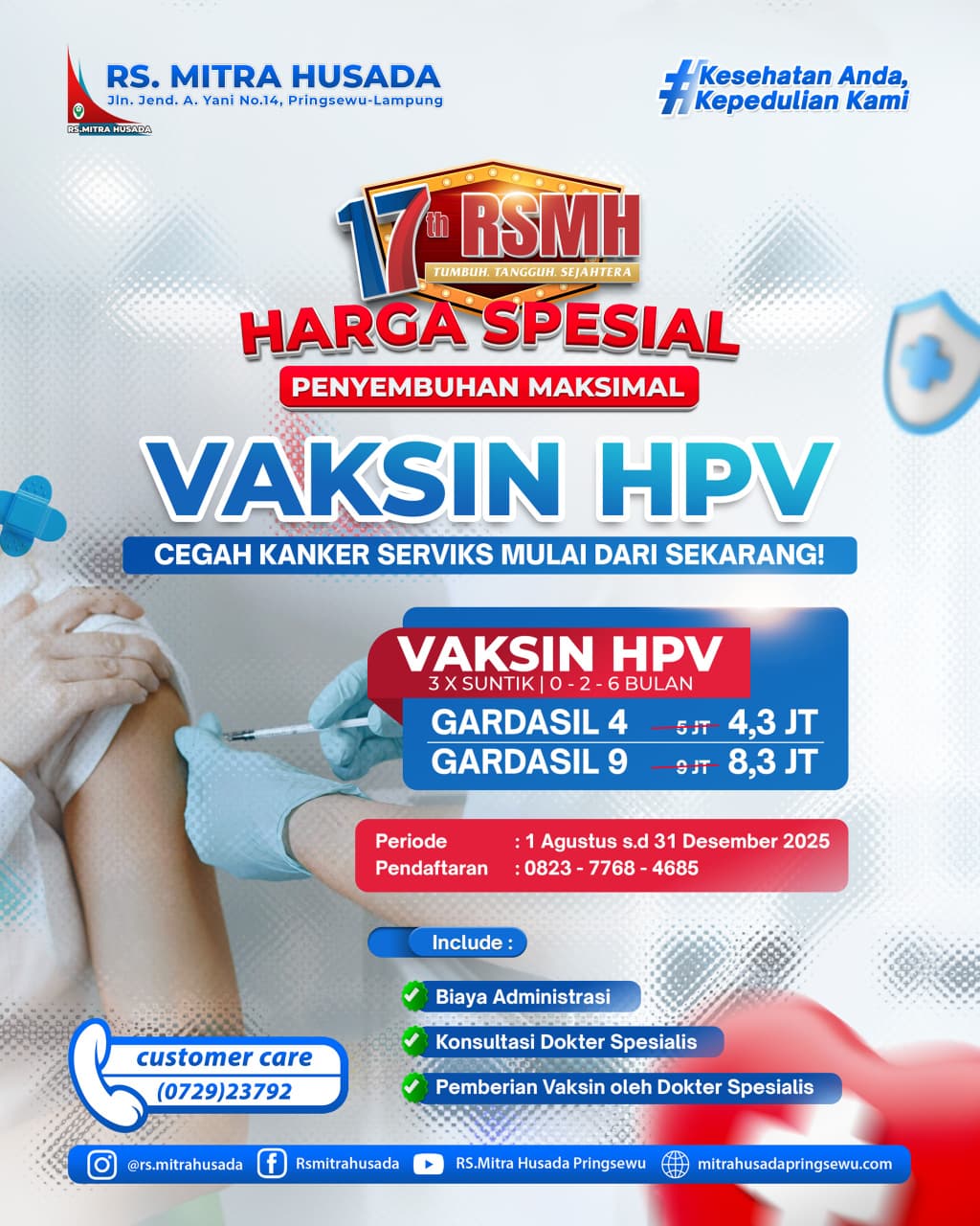 PROMO VAKSIN HPV/ KANKER SERVIKS