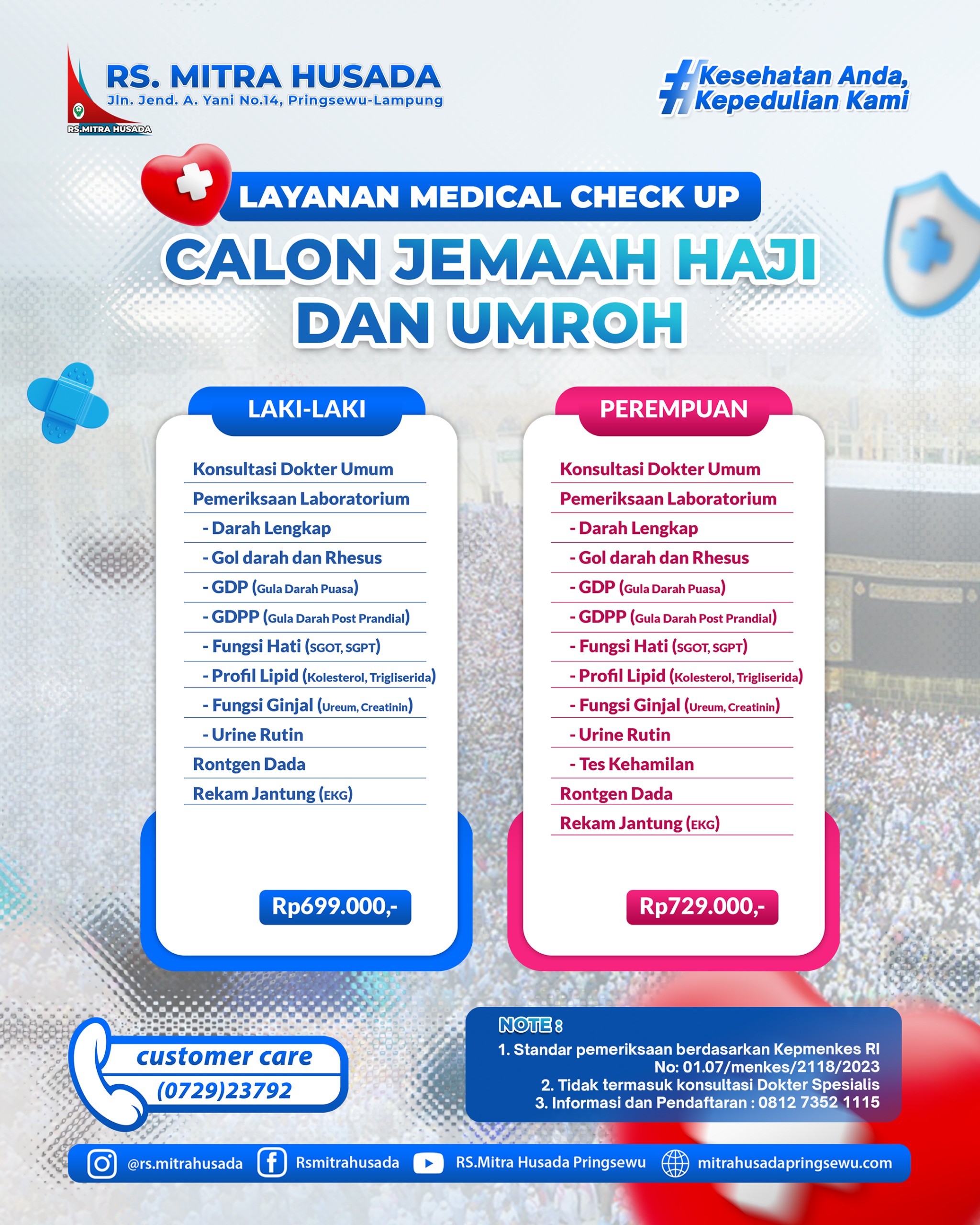 MEDICAL CHECK UP (MCU) HAJI & UMROH