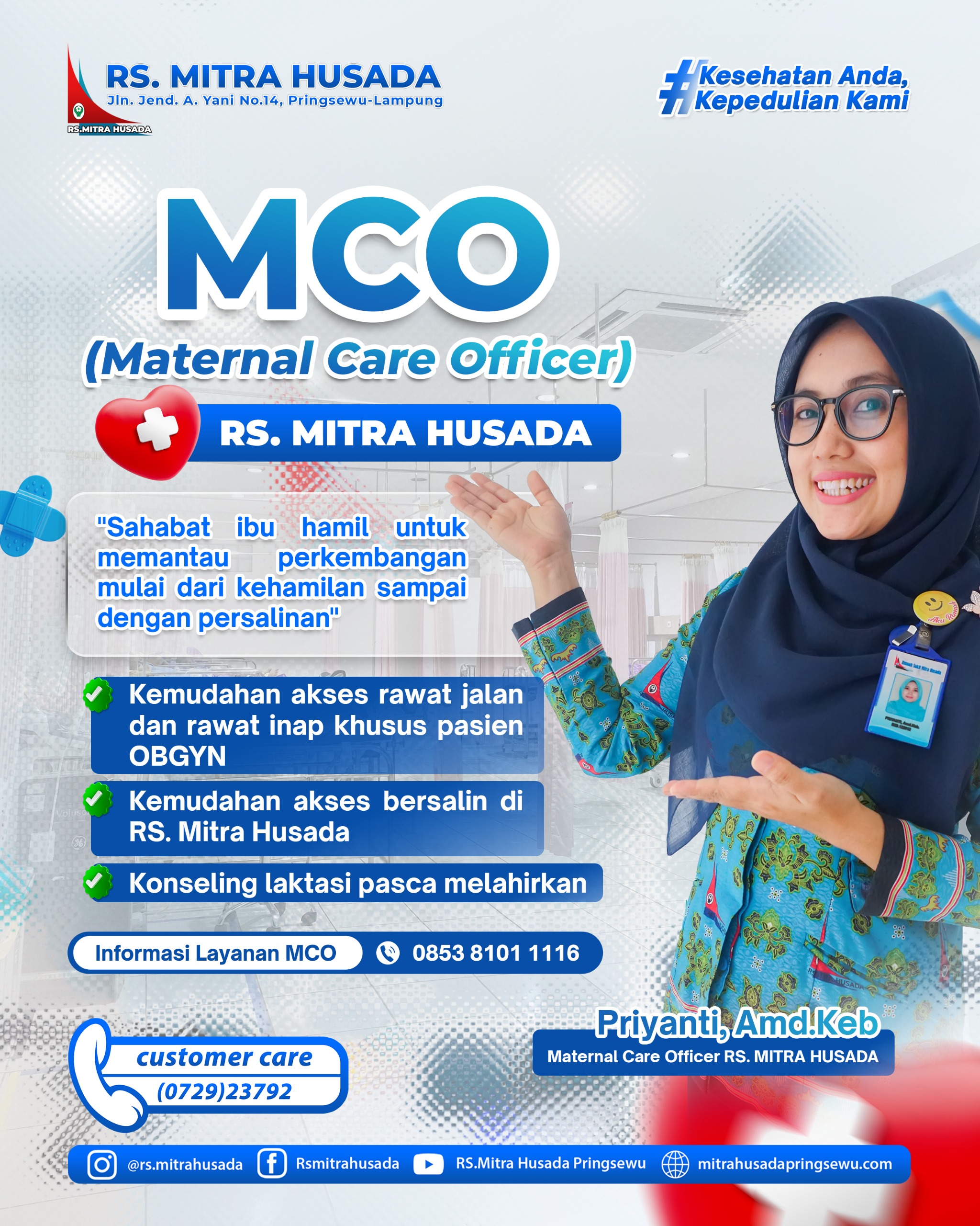 Maternal Care Officer / Pendamping Ibu Hamil dan Ibu bersalin