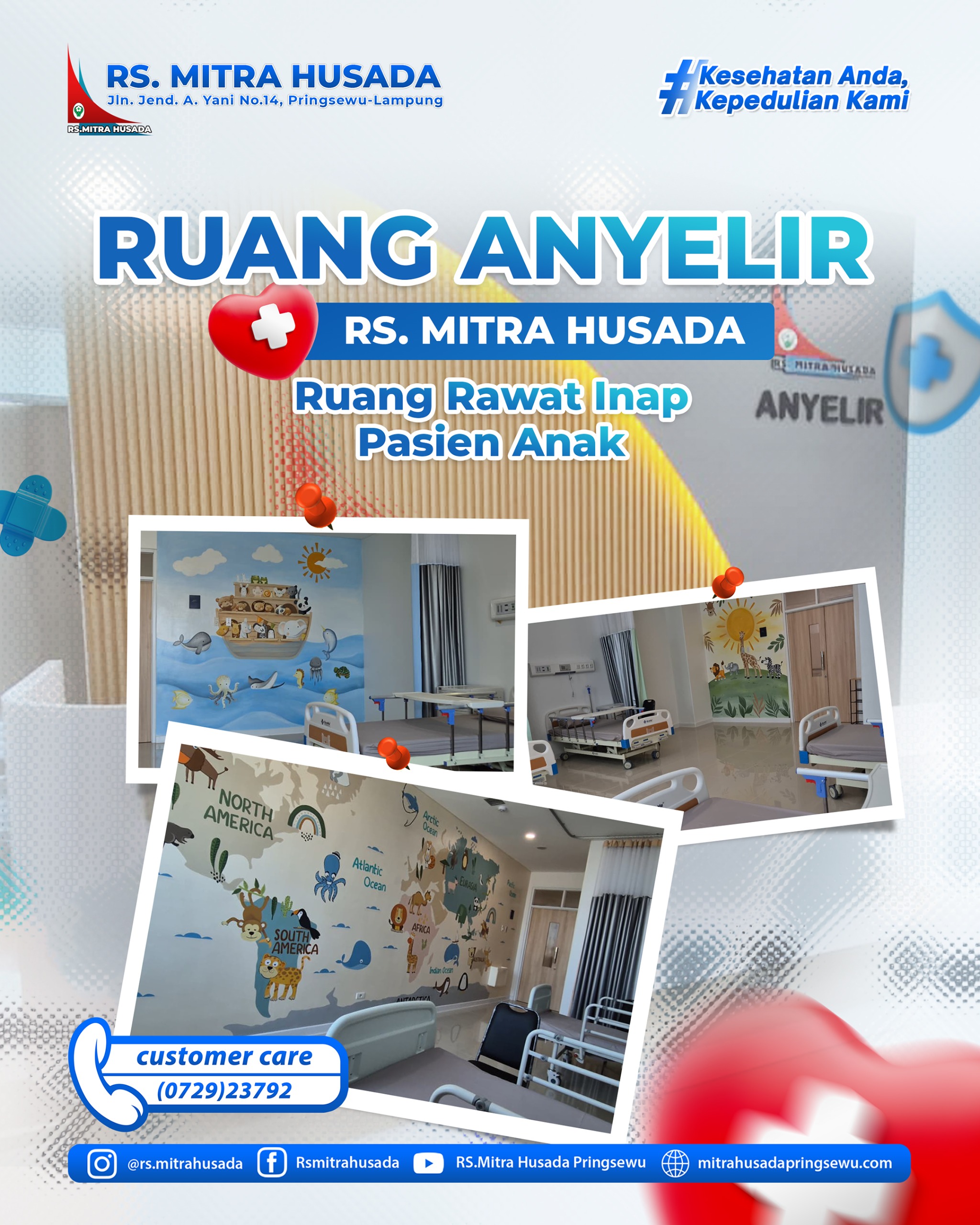 RUANG ANYELIR (RUANG RAWAT INAP PASIEN ANAK)