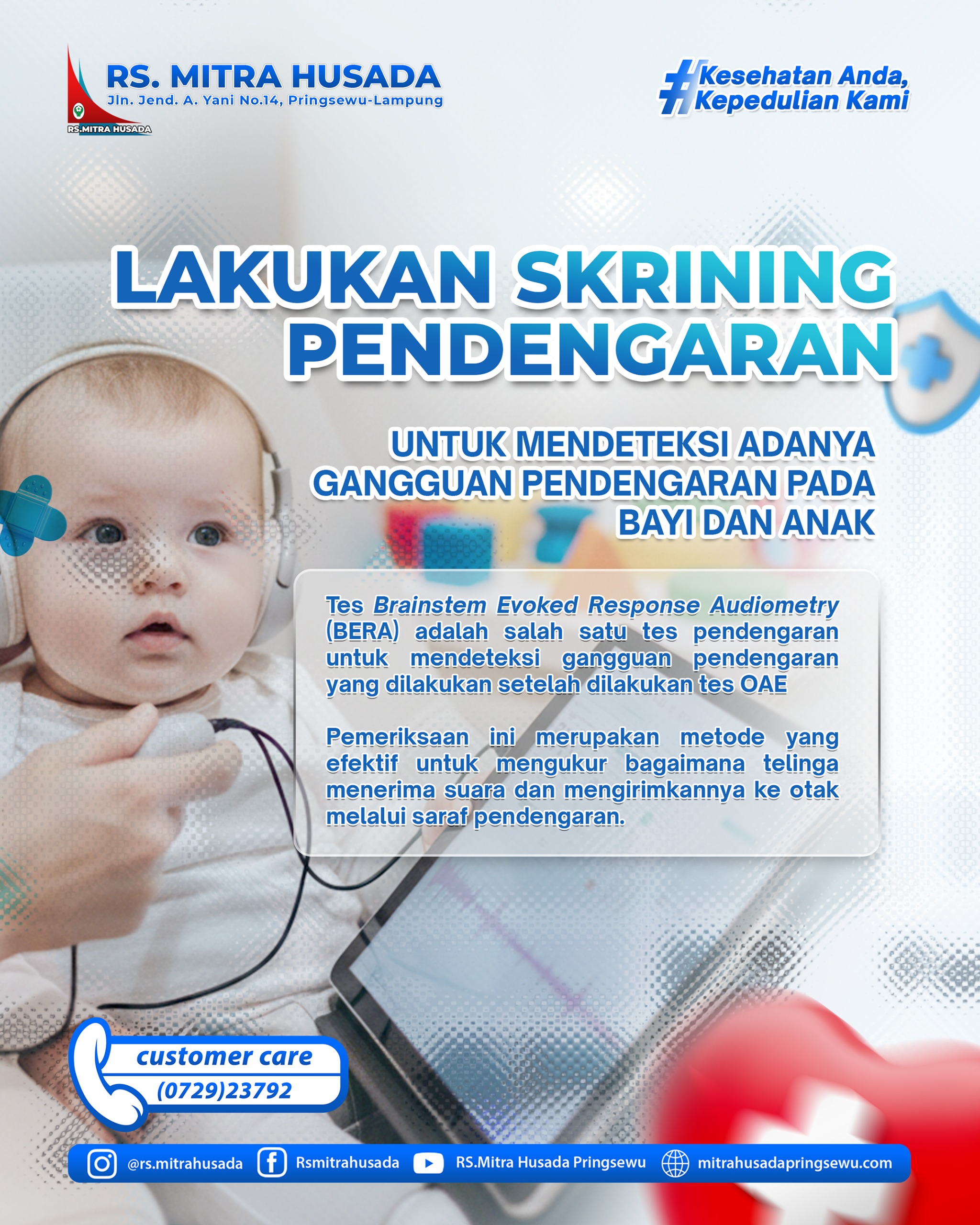 BERA TEST / SKRINING PENDENGARAN PADA BAYI