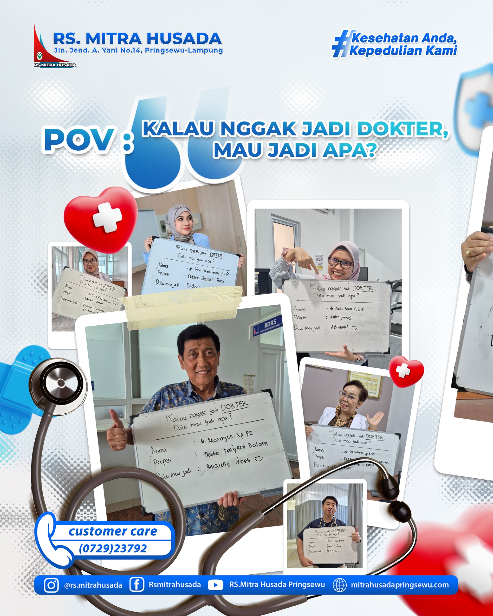 POV : KALAU TIDAK JADI DOKTER, MAU JADI APA?