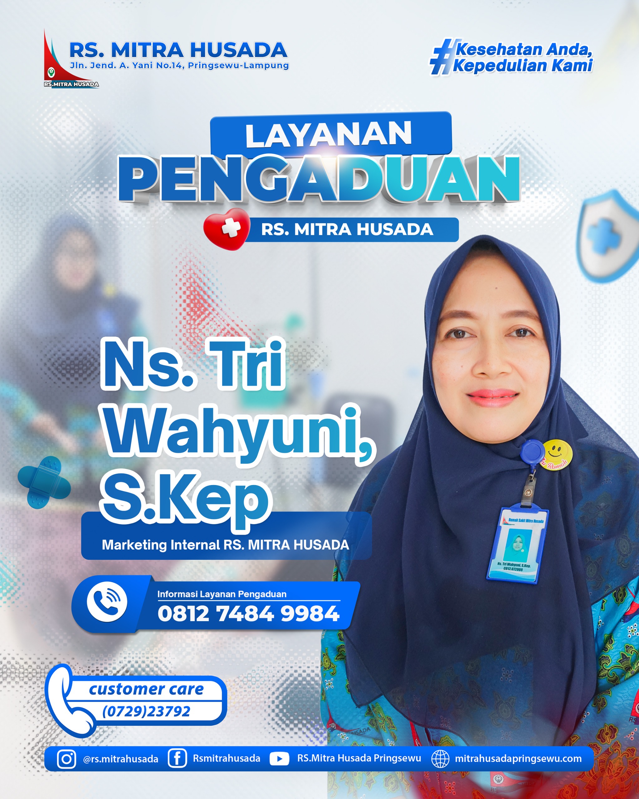 LAYANAN PENGADUAN RS. MITRA HUSADA