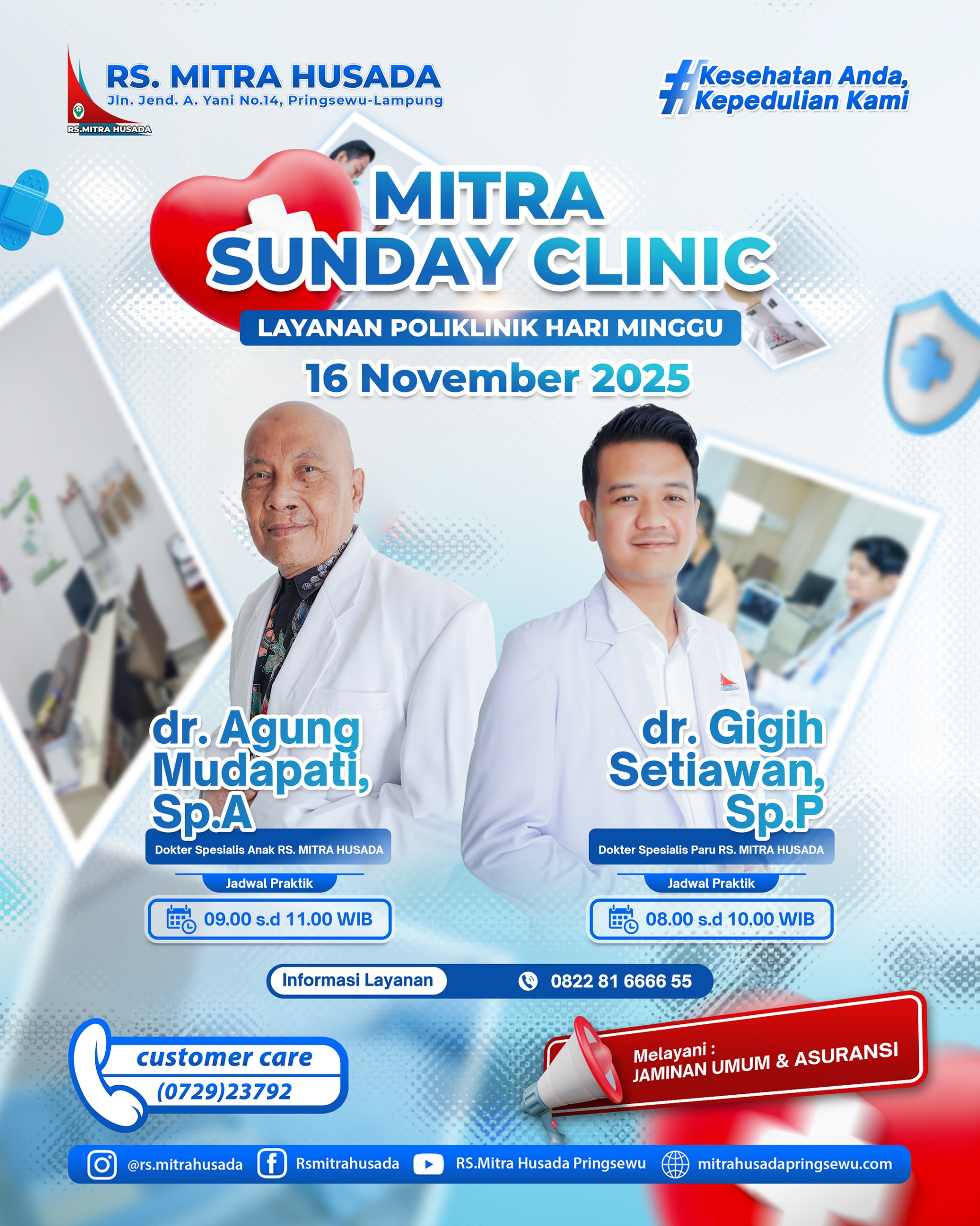 MITRA SUNDAY CLINIC TANGGAL 16 NOVEMBER 2025