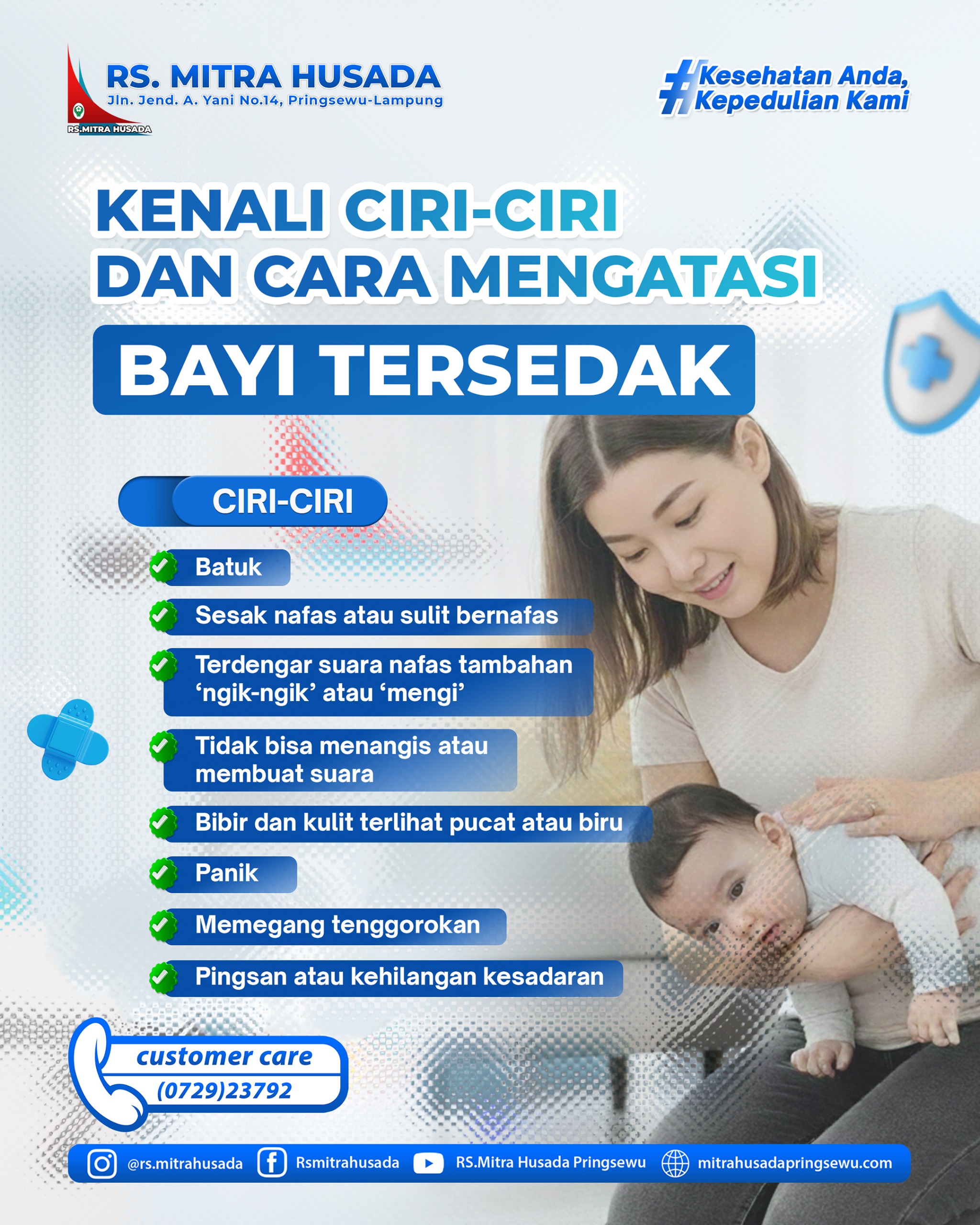 KENALI CIRI BAYI TERSEDAK