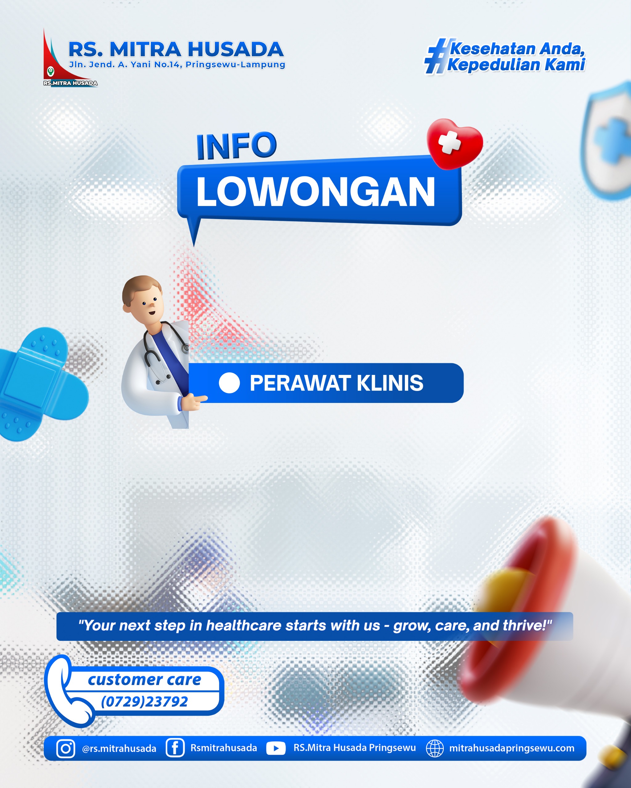 LOWONGAN KERJA PERAWAT