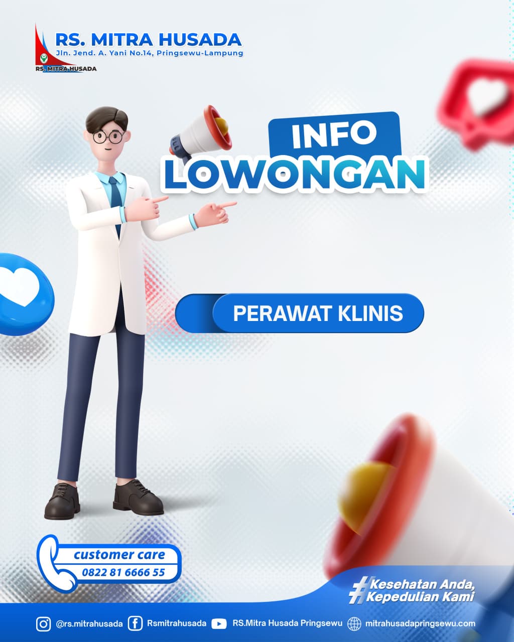 Lowongan Perawat Klinis