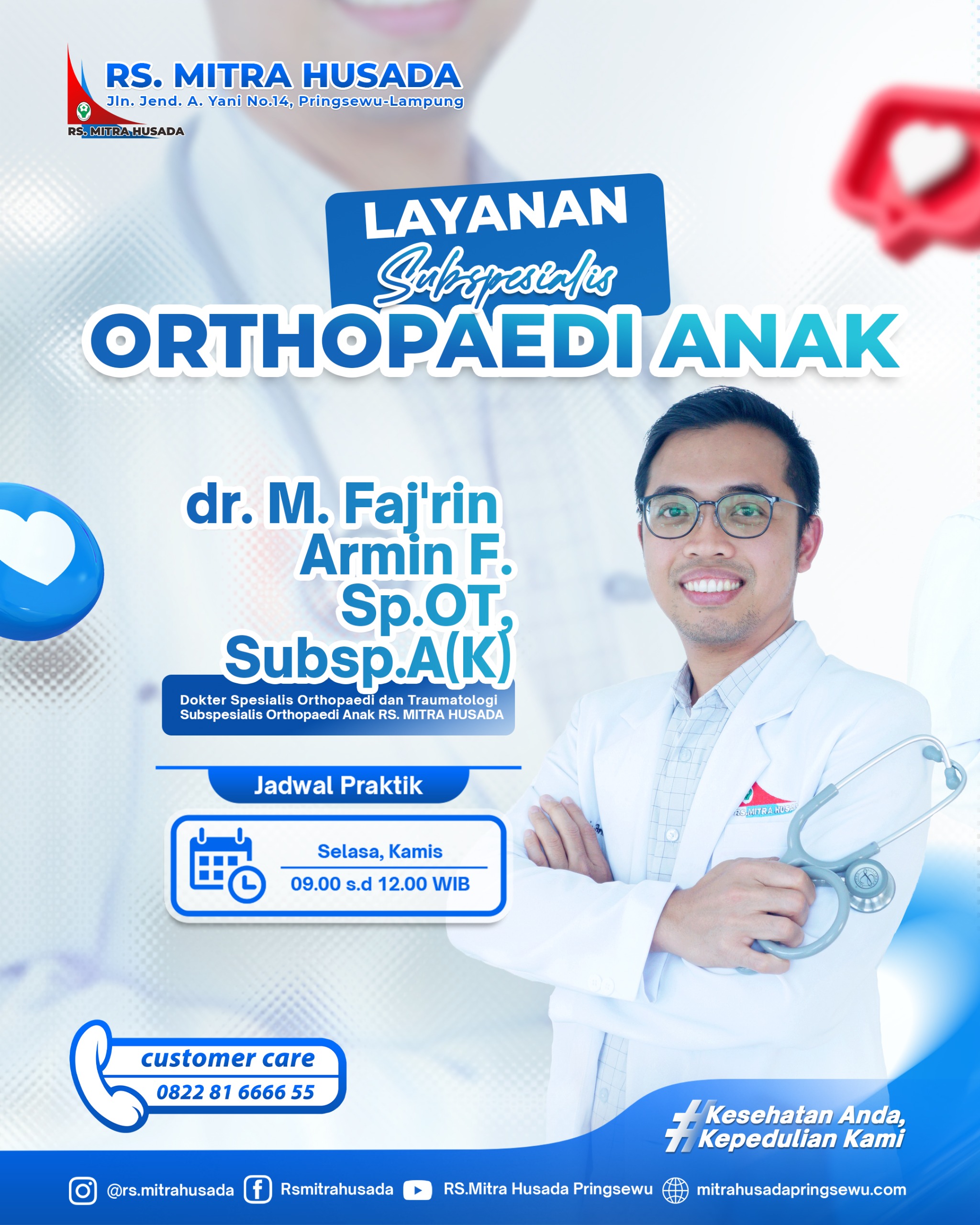 LAYANAN ORTHOPEDI ANAK
