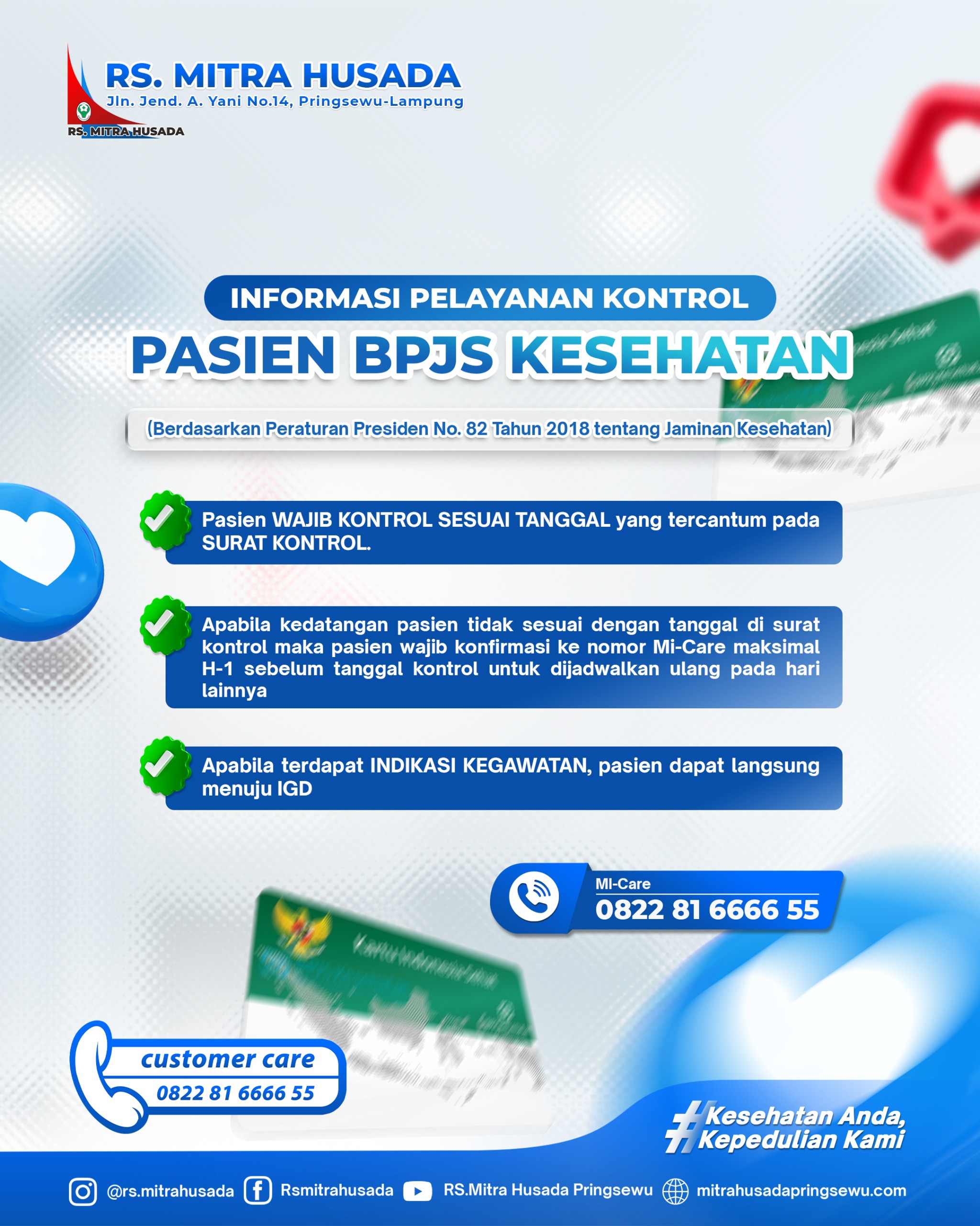 INFORMASI KONTROL PESERTA BPJS KESEHATAN