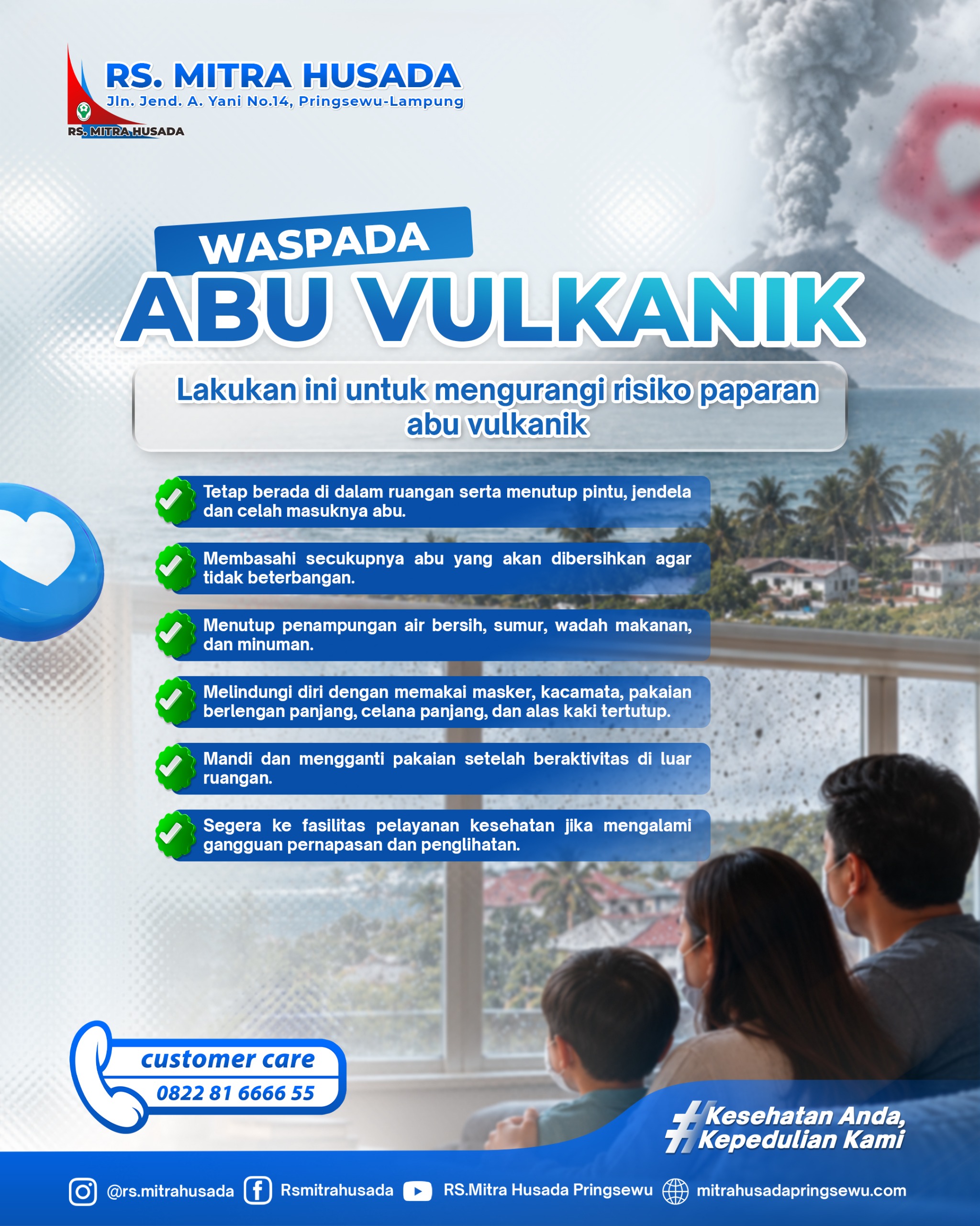 WASPADA ABU VULKANIK